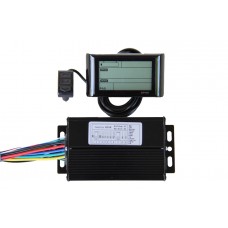 Контролер Вольта 48v26А(1250w) з LCD дисплеєм у комплекті, для мотор коліс 500-600w з датчиками Холла